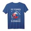Slowakei T-Shirt mit Flagge & Spruch – Perfekt für Fans, Reisen & Souvenirs
