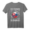Slowakei T-Shirt mit Flagge & Spruch – Perfekt für Fans, Reisen & Souvenirs