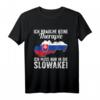 Slowakische Flagge T-Shirt – Geschenk für Slowakei-Liebhaber, Urlaubserinnerungen und Fans mit slowakischen Wurzeln
