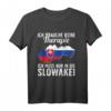 Slowakische Flagge T-Shirt – Geschenk für Slowakei-Liebhaber, Urlaubserinnerungen und Fans mit slowakischen Wurzeln