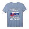Slowakische Flagge T-Shirt – Geschenk für Slowakei-Liebhaber, Urlaubserinnerungen und Fans mit slowakischen Wurzeln