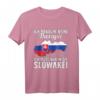 Slowakische Flagge T-Shirt – Geschenk für Slowakei-Liebhaber, Urlaubserinnerungen und Fans mit slowakischen Wurzeln