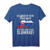Slowakische Flagge T-Shirt – Geschenk für Slowakei-Liebhaber, Urlaubserinnerungen und Fans mit slowakischen Wurzeln