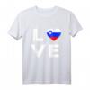 Love Slowenien Flagge T-Shirt – Exklusives Design für Slowenien-Fans & als Geschenk für Freunde mit slowenischen Wurzeln