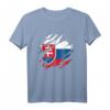 Slowakei T-Shirt mit Flagge – Urlaub Spruch, Slowakische Nationalflagge, Geschenk für Slowaken & Fans, Ideal für Reisen & Souvenirs
