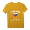Ich Brauche Keine Therapie Ich Muss Nur Nach Slowakei T-Shirt – Lustiges Geschenk für Slowakei-Fans, Reisende & Menschen mit slowakischer Herkunft