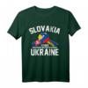 Slowakei steht mit Ukraine - Ukrainische & Slowakische Flagge T-Shirt für patriotische Unterstützung