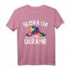 Slowakei steht mit Ukraine - Ukrainische & Slowakische Flagge T-Shirt für patriotische Unterstützung