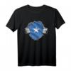 Super Somali Heritage Proud Somalia-Wurzeln Flagge T-Shirt – Kultureller Stolz & Geschenk für Somali mit Herkunft, Geburtstag & Weihnachten