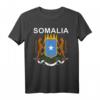 Somalia-Wappen-Shirt - Klassisch geschnitten mit doppeltem Saum für patriotisches Statement