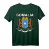 Somalia-Wappen-Shirt - Klassisch geschnitten mit doppeltem Saum für patriotisches Statement