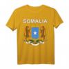 Somalia-Wappen-Shirt - Klassisch geschnitten mit doppeltem Saum für patriotisches Statement