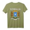 Somalia-Wappen-Shirt - Klassisch geschnitten mit doppeltem Saum für patriotisches Statement