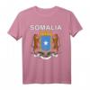 Somalia-Wappen-Shirt - Klassisch geschnitten mit doppeltem Saum für patriotisches Statement