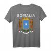 Somalia-Wappen-Shirt - Klassisch geschnitten mit doppeltem Saum für patriotisches Statement