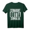 HapKoala Geschenk - Straight Outta Somalia T-Shirt, Personalisiertes Somalia-Shirt für Geburtsjubiläum, stolz auf Somalia