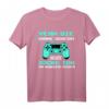 Yeah Die Sonne Scheint Heute Zocke Ich In Kurzen Hosen T-Shirt – Lustiges Gaming T-Shirt für Gamer, Zocker & Videospiel-Fans