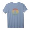 Wander T-Shirt Vintage Retro Sonnenmotiv - Für Bergliebhaber, Abenteurer & Trendige Outfits, Perfektes Geschenk für Outdoor-Fans