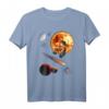 Weltraum Motiv Universum Galaxie Planeten Sonne Sonnensystem T-Shirt - Klassisch geschnitten, doppelt genähter Saum