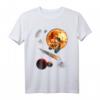 Weltraum Motiv Universum Galaxie Planeten Sonne Sonnensystem T-Shirt - Klassisch geschnitten, doppelt genähter Saum