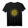 Star of Vergina – Mazedonische Sonne T-Shirt mit historischem Symbol aus Griechenland