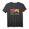 Take a Hike Sonnen Design für Wander- und Outdoor-Fans - Motivierende T-Shirts mit Sonnenaufgang & Sonnenuntergang für Natur- und Abenteuerliebhaber