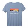 Take a Hike Sonnen Design für Wander- und Outdoor-Fans - Motivierende T-Shirts mit Sonnenaufgang & Sonnenuntergang für Natur- und Abenteuerliebhaber