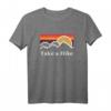 Take a Hike Sonnen Design für Wander- und Outdoor-Fans - Motivierende T-Shirts mit Sonnenaufgang & Sonnenuntergang für Natur- und Abenteuerliebhaber