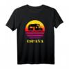 España Spanien Wohnmobil Zubehör Camper Vintage Meer Sonne T-Shirt – Perfektes Geschenk für Camper, Reise- und Sommerliebhaber