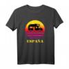 España Spanien Wohnmobil Zubehör Camper Vintage Meer Sonne T-Shirt – Perfektes Geschenk für Camper, Reise- und Sommerliebhaber
