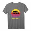 España Spanien Wohnmobil Zubehör Camper Vintage Meer Sonne T-Shirt – Perfektes Geschenk für Camper, Reise- und Sommerliebhaber