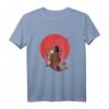 Koi vor roter Sonne T-Shirt – Symbol für Glück, Kraft und Erfolg, ideal für Teichliebhaber, Fans japanischer Kultur & Manga-Enthusiasten