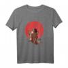 Koi vor roter Sonne T-Shirt – Symbol für Glück, Kraft und Erfolg, ideal für Teichliebhaber, Fans japanischer Kultur & Manga-Enthusiasten