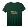 Damen Vintage Telluride Retro Distressed Mountains T-Shirt mit V-Ausschnitt – Perfekt als Souvenir, Geschenk für Natur- und Bergliebhaber, Retro Design