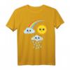 Kawaii Sonne Wolke Regenbogen T-Shirt – Buntes, niedliches Design für Kinder und Fans verspielter Mode