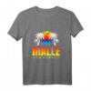 Malle Strandurlaub T-Shirt 2021 - Good Vibes, Sonne & Party für Mallorca Fans & Crew