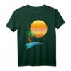 Sonne Palmen am Meer | Urlaub am Wasser Idee T-Shirt – Perfektes Geschenk für Strand- und Wasserliebhaber, Familie & Freunde