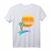 Sonne Palmen am Meer | Urlaub am Wasser Idee T-Shirt – Perfektes Geschenk für Strand- und Wasserliebhaber, Familie & Freunde