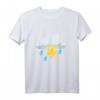 Wolke mit Blitz und Regen T-Shirt für Frauen, Männer und Kinder – Stylisches Wettermotiv, klassisch geschnitten