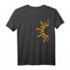 Sonne T-Shirt - Elegantes, farbenfrohes Design für gute Laune und positive Energie, ideales Geschenk für Freunde und sich selbst