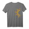 Sonne T-Shirt - Elegantes, farbenfrohes Design für gute Laune und positive Energie, ideales Geschenk für Freunde und sich selbst