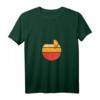 Damen Aperol Spritz T-Shirt mit V-Ausschnitt - Retro Sonne & Sommer Cocktail für Mädels, Junggesellenabschied & Bar-Feeling