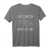 Life Is Better With Flip Flops T-Shirt – Perfektes Sommer- und Strandmotiv für Männer und Frauen, Geschenkidee für Weihnachten und Geburtstag