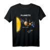 Solar System Shirt für Kinder – Planeten und ihre relative Größe bis zur Sonne, perfekt zum Lernen & als Weihnachtsgeschenk