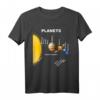 Solar System Shirt für Kinder – Planeten und ihre relative Größe bis zur Sonne, perfekt zum Lernen & als Weihnachtsgeschenk