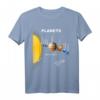 Solar System Shirt für Kinder – Planeten und ihre relative Größe bis zur Sonne, perfekt zum Lernen & als Weihnachtsgeschenk