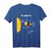 Solar System Shirt für Kinder – Planeten und ihre relative Größe bis zur Sonne, perfekt zum Lernen & als Weihnachtsgeschenk