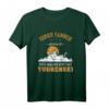 Ski Touring Berge Skiwanderung Tourenski Männer Sonne T-Shirt – Lustiges Wintersport Design, Perfektes Geschenk für Skifahrer & Tourengeher