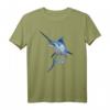 Wunderschönes Blue Marlin Fischerhemd – Unisex Kurzarm T-Shirt für Fischer, Meerestier-Liebhaber und Fischfans