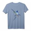 Wunderschönes Blue Marlin Fischerhemd – Unisex Kurzarm T-Shirt für Fischer, Meerestier-Liebhaber und Fischfans